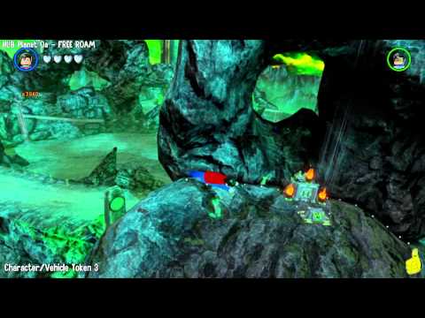 Lego Batman 3 Beyond Gotham: HUB Planet Oa FREE ROAM (All Collectibles) - HTG