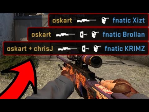 Oskar epic triple awp kill | CS GO Fnatic vs Mousesport