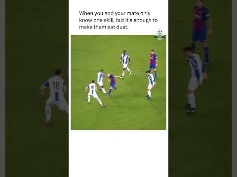 Lionel Messi and Iniesta dribbling through whole team #messi #messiedits