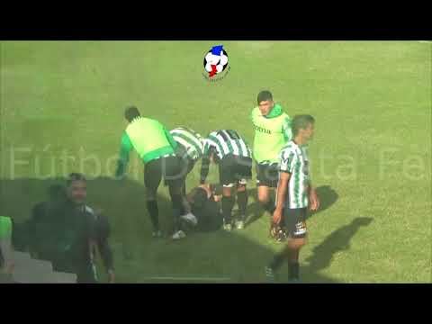 Gol de José Luis Rodríguez (Parcial Cosmos 0  -  Sanjustino 1).  Copa Santa Fe 2018