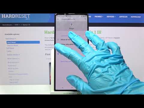 How to Manage Apps Permissions on SONY Xperia 1 III – Change App Permissions