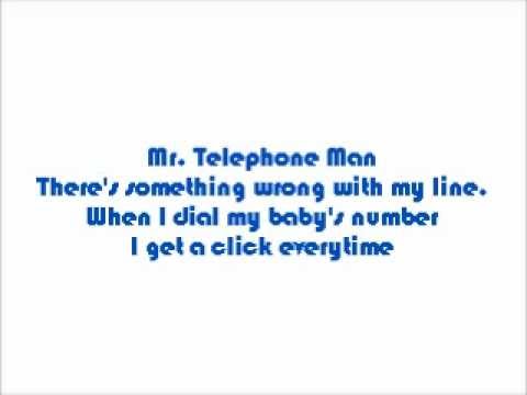 New Edition-Mr. Telephone Man Lyrics