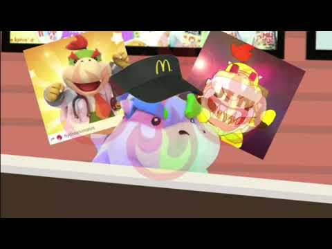 Scene for HYB Bonus where Cokcoker burns from FIRE!!!