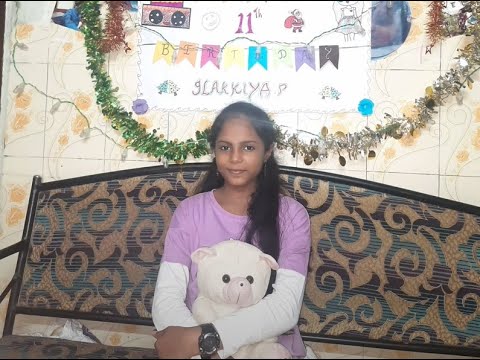 Ilakkiya 11 th 🎂 cake celebration