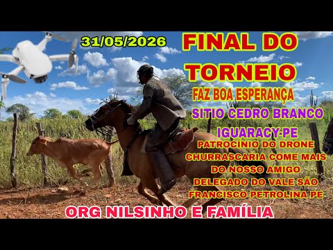 (DRONE)FINAL DO TORNEIO NA FAZENDA BOA ESPERANÇA SITIO CEDRO BRANCO IGUARACY-PE ORG NILSINHO CUPIRA