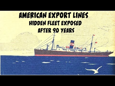 Uncovering History: The Forgotten Fleet of the American Export Lines of the 1930's