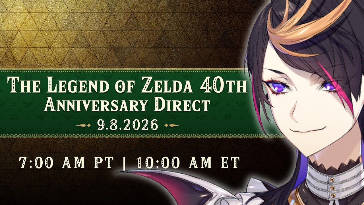 Let's Watch the The Legend of Zelda Direct with shu yamino nijisanji en