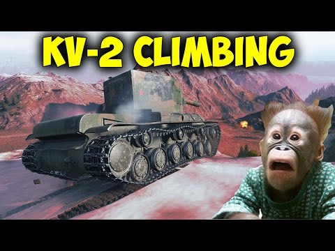 KV-2 || climbing to secret position | 3.179 DMG | 9 Kills || World of Tanks