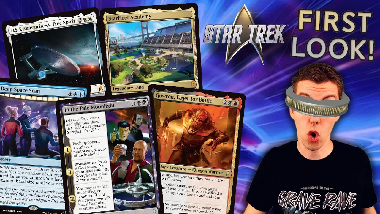 🚀 First Look At Star Trek! 🚀 - ⚪ Characters! 🔵 Mechanics! ⚫ Theming! 🔴 And More! 🟢