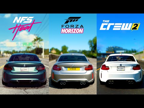 BMW M2 - Need For Speed HEAT vs Forza Horizon 4 vs The Crew 2