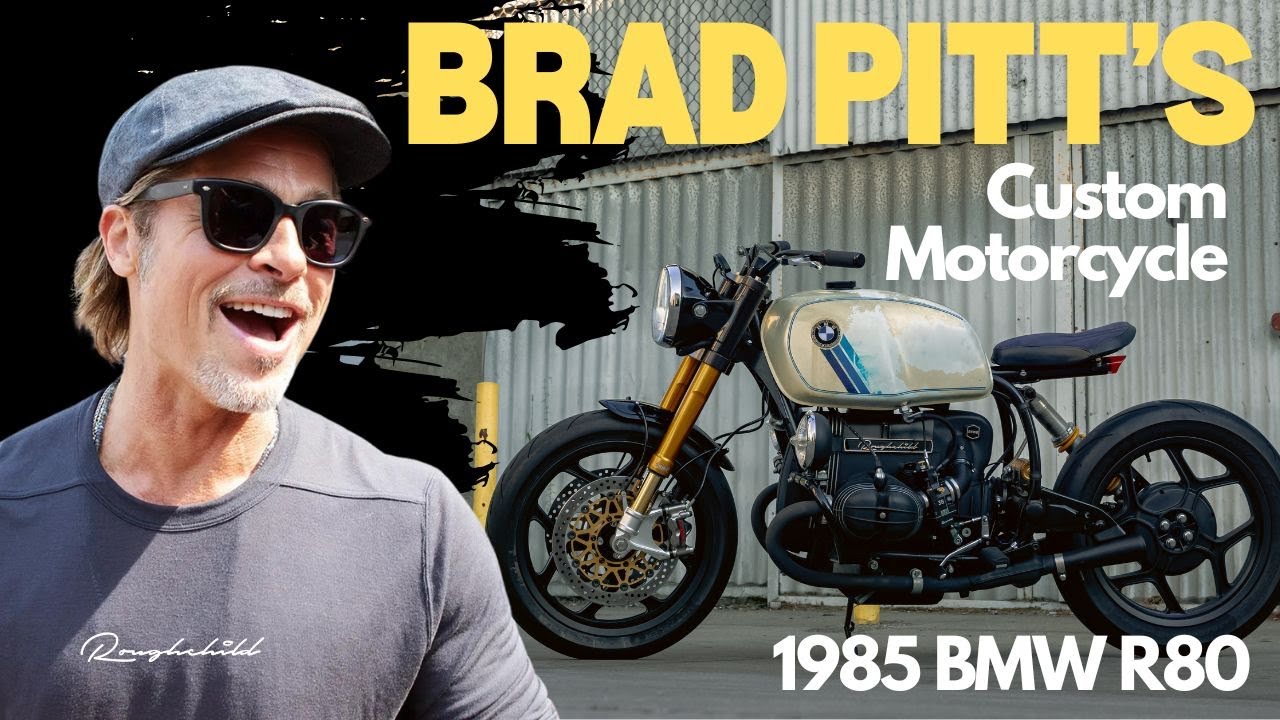 Brad Pitt's New Motorcycle