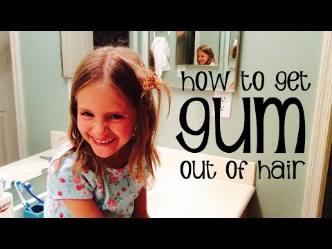 image-How does peanut butter remove gum from hair?How does peanut butter remove gum from hair?