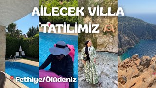 AİLECEK VİLLA TATİLİ | 3 Katlı Villa Turu | 📍Fethiye/Ölüdeniz