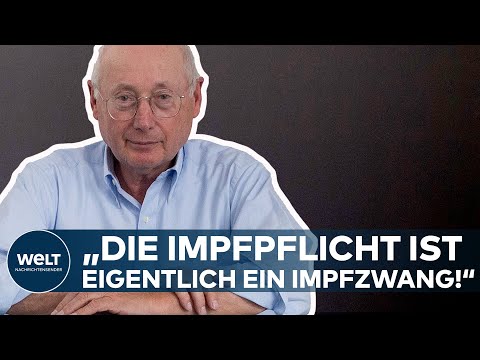 STEFAN AUST: Corona-Pandemie! "Die Impfpflicht ist eigentlich ein Impfzwang!" I WELT Interview