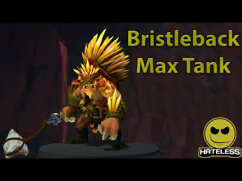 Dota 2:Bristleback Max Tank