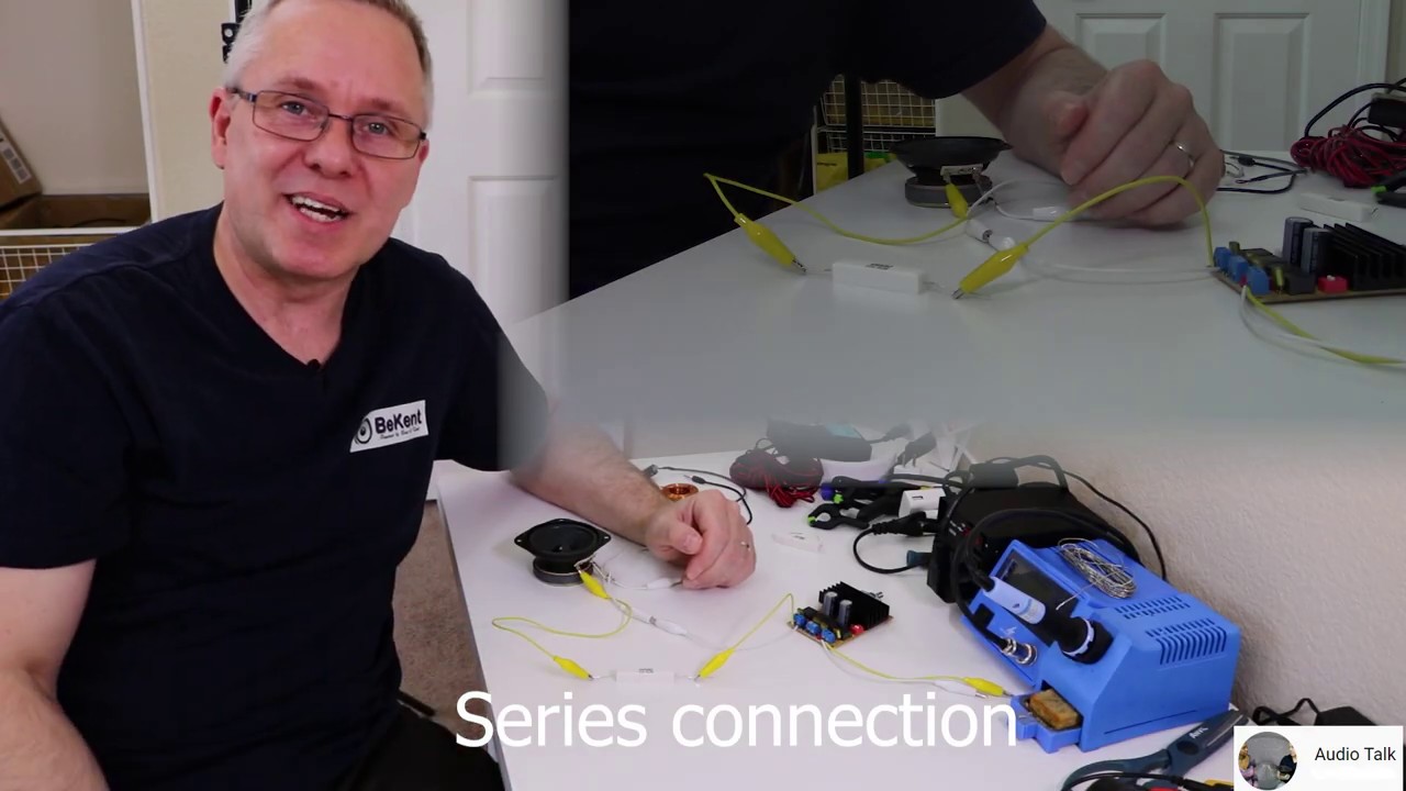 How to Connect a Crossover Component in Series or Parallel