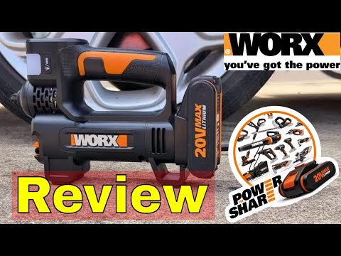 Worx WX092 Powershare Cordless Inflator Pump Review 2023