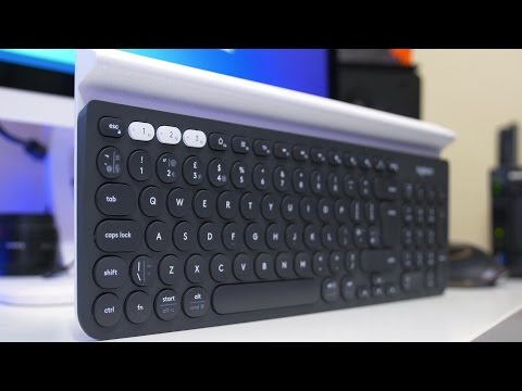 Logitech K780 Multi-Device Wireless Keyboard Review (4K)