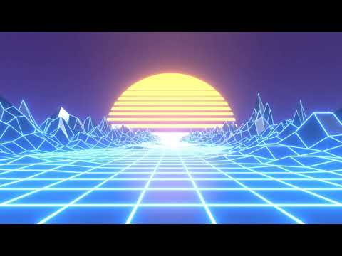 Free Synthwave Backgroundmusic and Animation