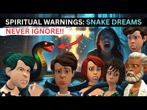 The Reason You Keep Dreaming of Snakes — A Serious Spiritual Warning! (Christian Animation)