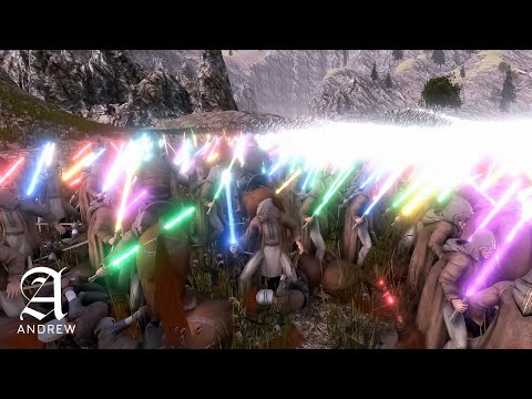 16.000 Cavalry vs 15.000 Laser Knights- Ultimate Epic Battle Simulator 2- UEBS 2