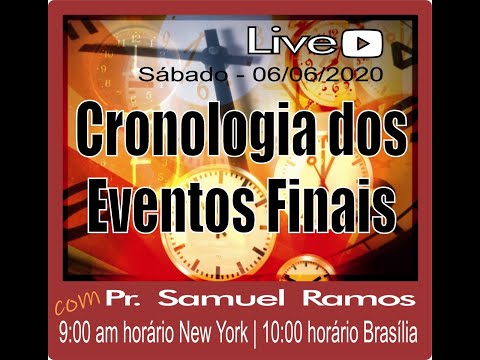 CRONOLOGIA DOS EVENTOS FINAIS