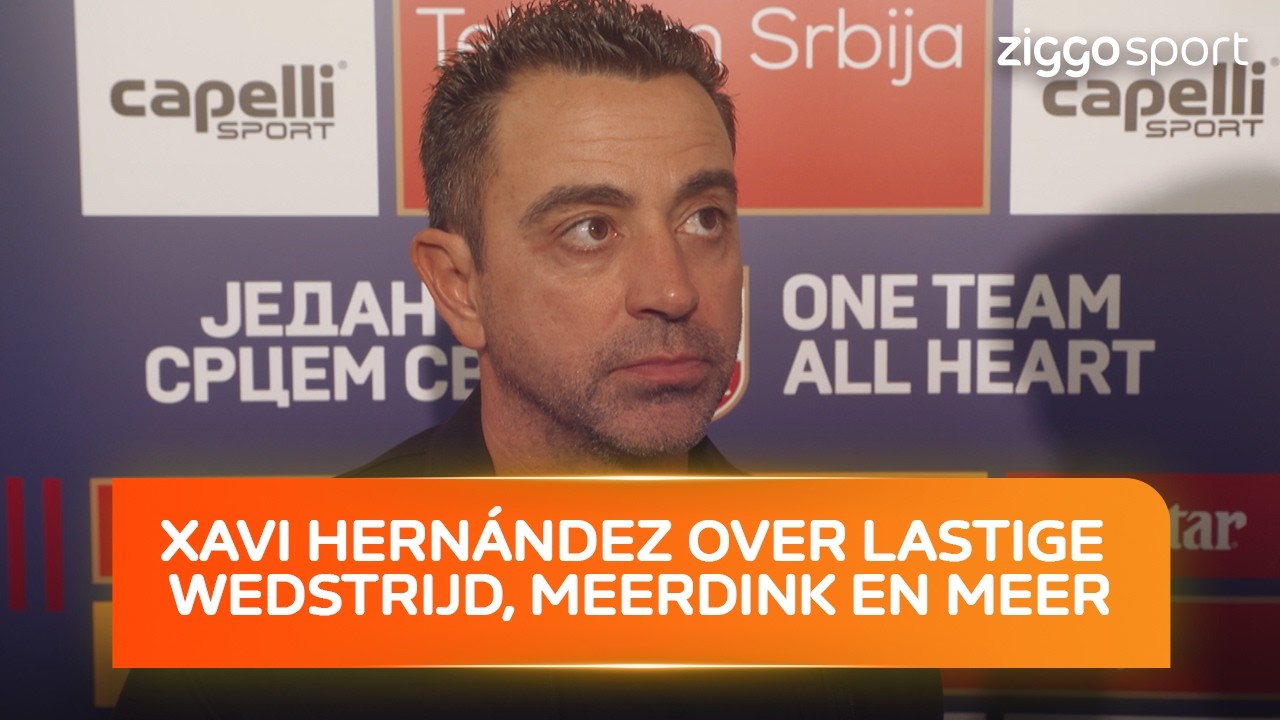 Xavi Hernández: "We moeten meer passie hebben aan de bal."⚽ | Interview met Xavi Hernández