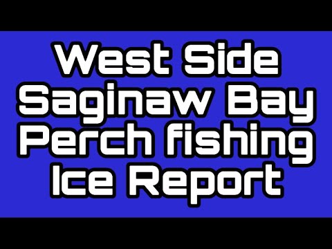 1-17-22 ice Report. West side of Saginaw Bay.