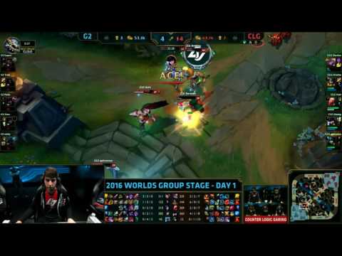 Stixxay goes crazy vs G2 - League of Legends