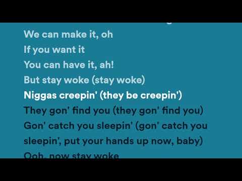Childish Gambino - Redbone (Lyrics)