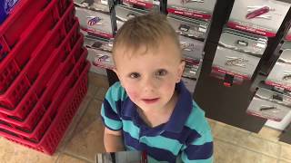 Son gets first knife (THE PERFECT DAD DAY)