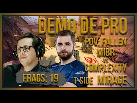 [PT] zorlaK Analysis: PoV FALLEN -MIBR vs COMPLEXITY - MIRAGE (T-Side) [Pro Demo]