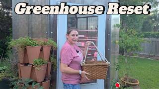 Resetting My Greenhouse Before the Baby Chicks Move In