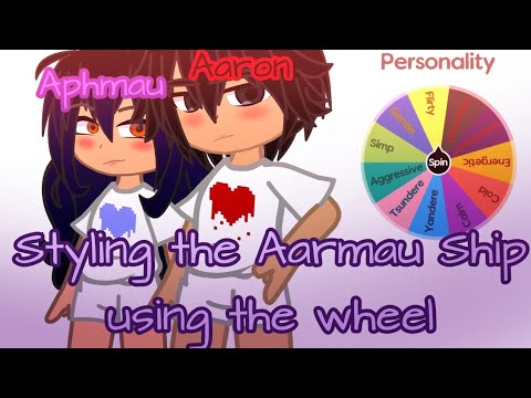 《°•♡Styling the 💜AARMAU❤️ship using spinning wheel♡°•》inspo: ‎@kenshi_dilton  [💜Aphmu x Aaron❤️]
