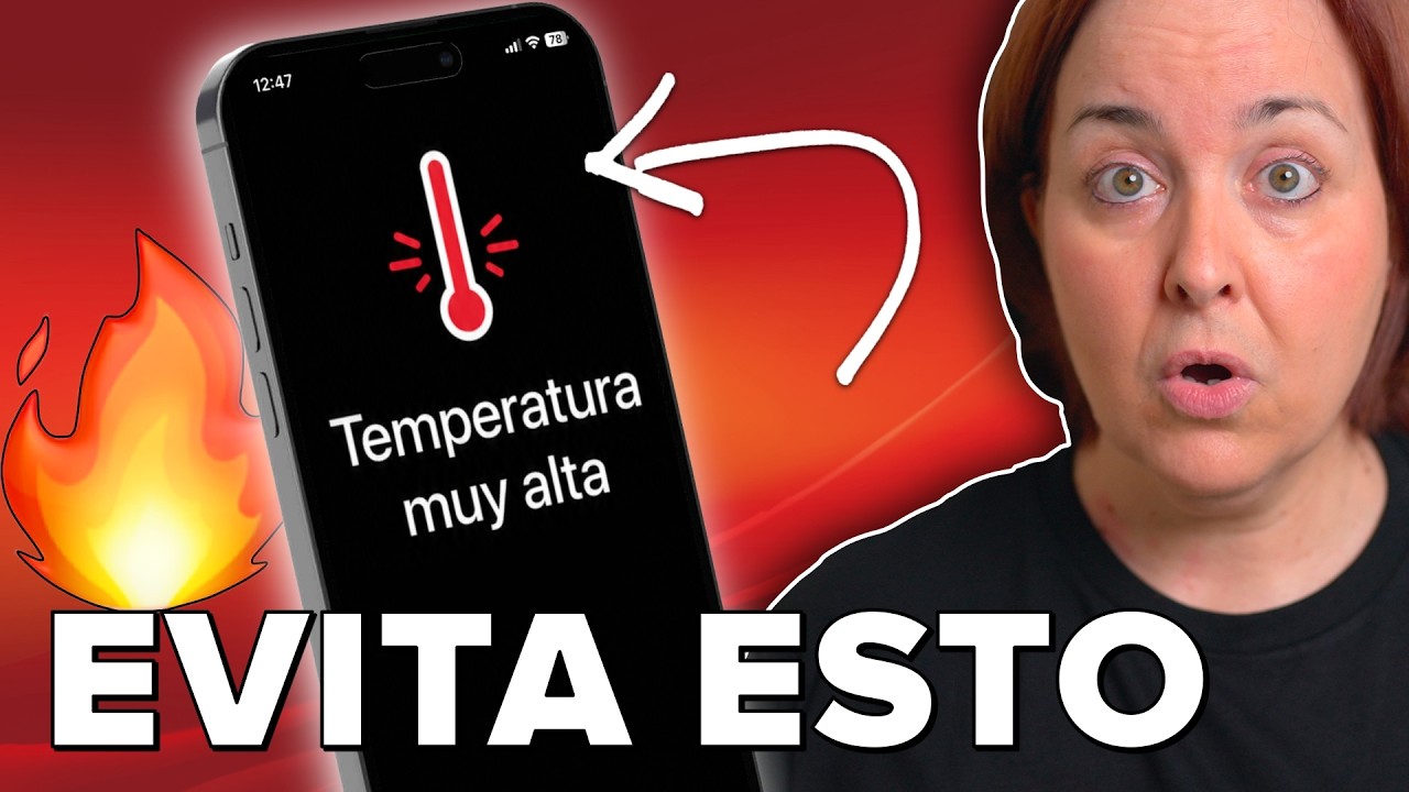 Si tu móvil se CALIENTA EN EXCESO, sigue estos CONSEJOS 🥵📱🔥