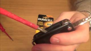 2008 VW Volkswagen Golf MK5 KEY FOB Battery Replacement