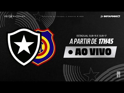 AO VIVO COM IMAGENS | Botafogo x Madureira | Campeonato Estadual Sub-15 e Sub-17