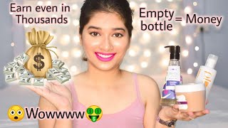 Collect Empty bottles & Earn Money sitting at home @Plumgoodness Empties4Good | Catalytic Akanshya