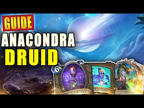 Anacondra Druid is a powerful force of the meta! United in Stormwind Hearthstone