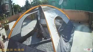 Amazon Basic Tent Unboxing & Setup Review