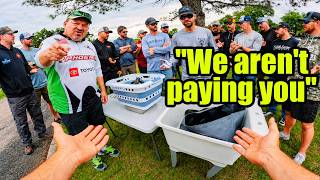 Fishing Tournament ends with CONTROVERSY...Zero Payouts?!