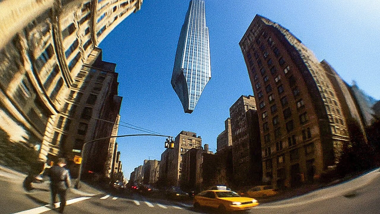 Нью-Йорк вскоре обзаведется небоскребом, свисающим из космоса