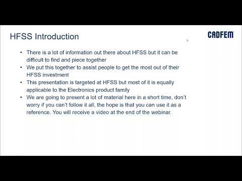 Ansys HFSS and HPC   Fast and Reliable