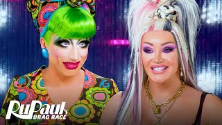 The Pit Stop AS8 E02 🏁 | Bianca Del Rio &amp; Kylie Sonique Love Squad Up! | RuPaul’s Drag Race AS8