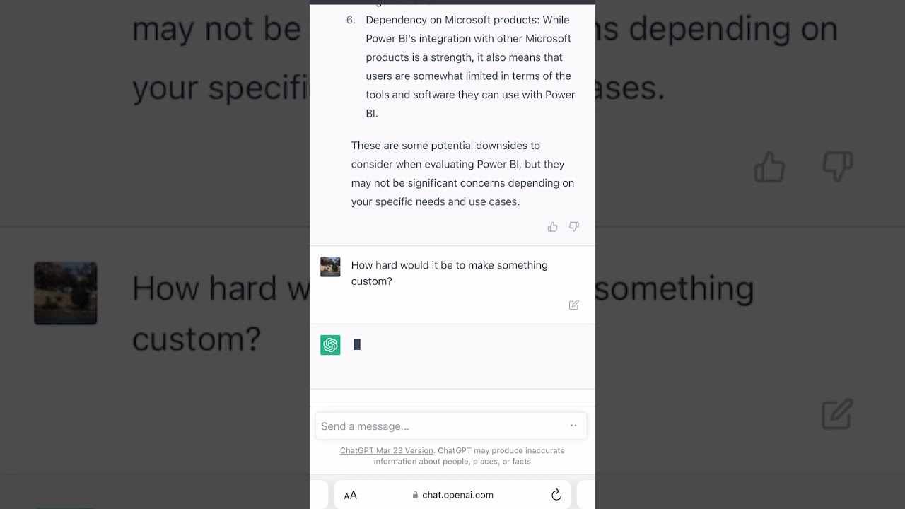 Using GPT to Research: Data Visualization Tools Comparison - Tableau, Power BI, and More