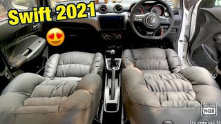 SWIFT 2021 ULTRA COMFORTABLE SEATS MODIFIED | Comfort Seat Cover in Swift 2021 Modification