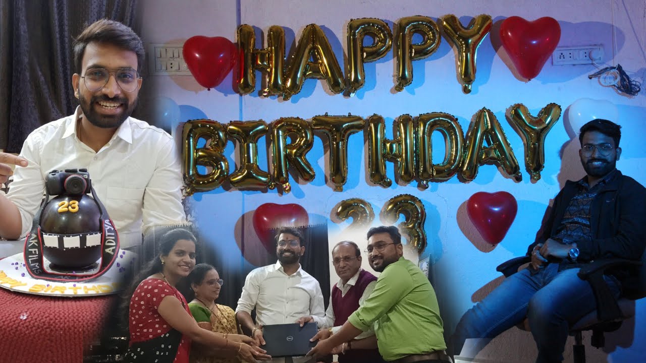 My Birthday Vlog 🎂🎈🎁 Aditya Sanjay Kulkarni AK Film