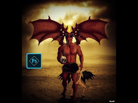 Lucifer Photo Manipulation - Photoshop Tutorial  ( Speed Edit )