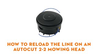 How to Reload the Line on an AutoCut 2-2 Head