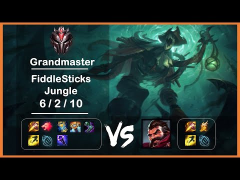 Jungle FiddleSticks vs Graves KR Grandmaster Patch 12.5